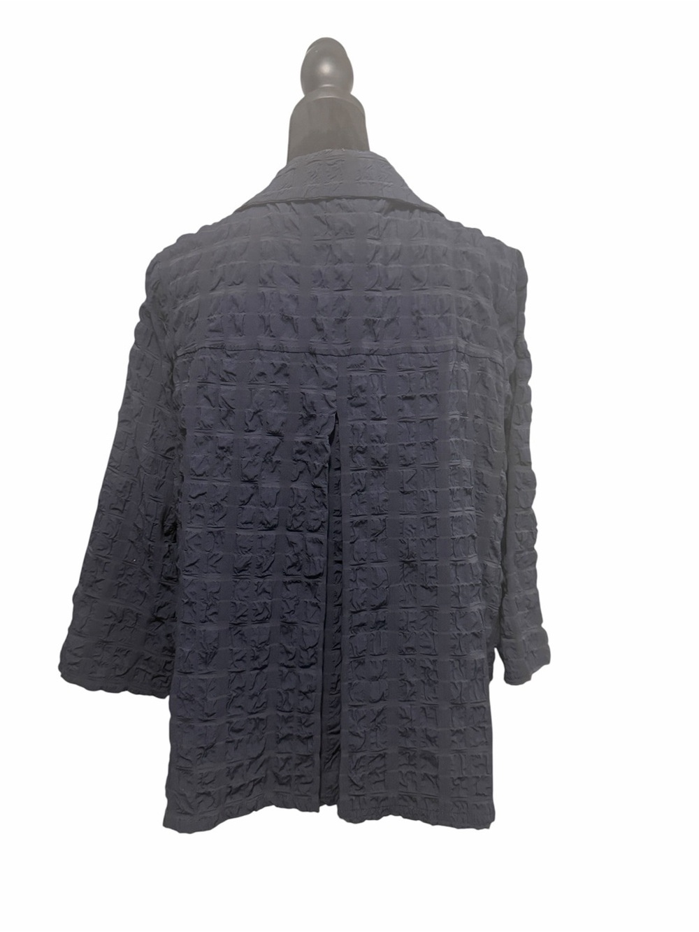 Joseph Ribkoff Textured Jacket Navy - Picture 3 of 11